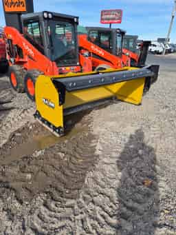 HLA 3500 8′ Snow Pusher w/ Back Drag $6,995.00