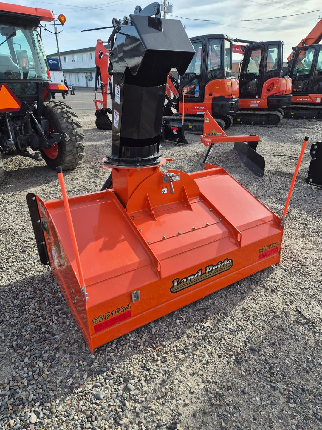 64" Tractor Pull Style Snowblower...$9,875.00