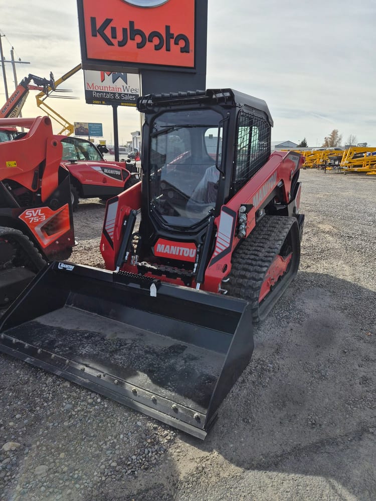Manitou VT2300 Track Loader – In stock now!  Manitou’s Unique Front Folding Door!
