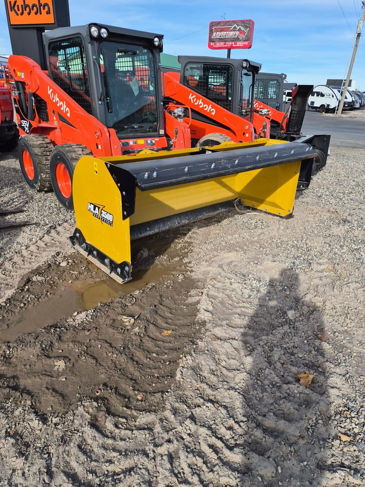 HLA 3500 8′ Snow Pusher w/ Back Drag $6,995.00